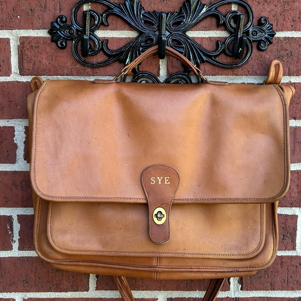 Vintage Coach Messenger Bag